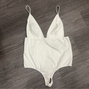 Intimately Free People White Bodysuit Size Large